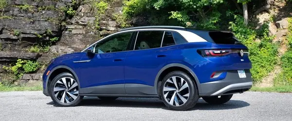 Volkswagen ID.4 Seitenprofil Elektro-Crossover